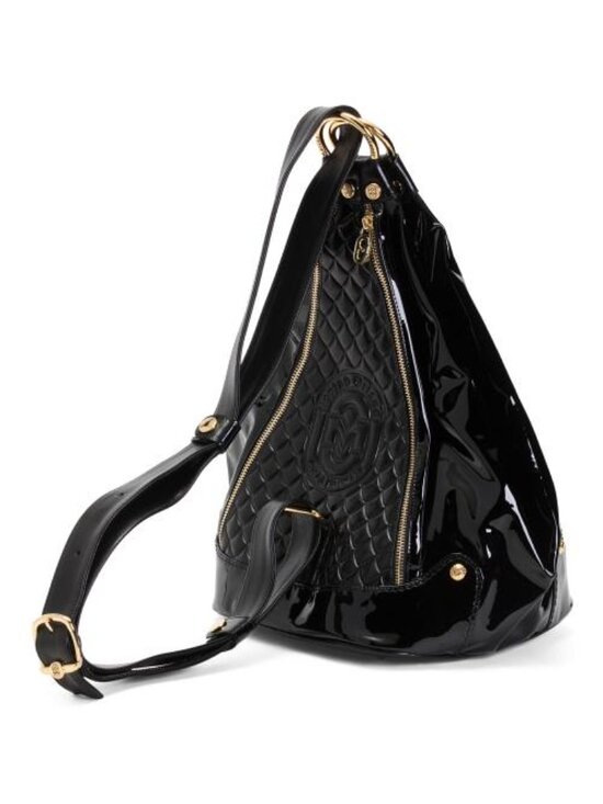 MARINO ORLANDI Made In Italy Leather Sling Backpack main image 5